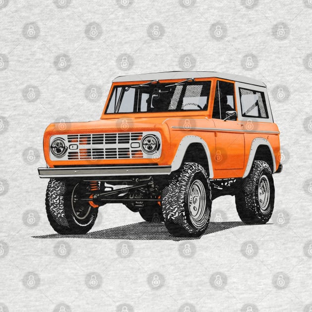 Classic ford bronco by Saturasi